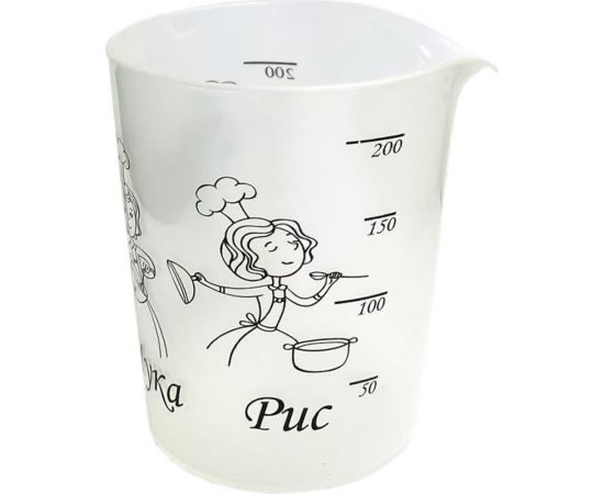 Мерный стакан Мультипласт Групп 200 мл, с рисунком MPG5866 