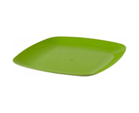 Квадратная тарелка Полимербыт 240х240 мм 433520000 