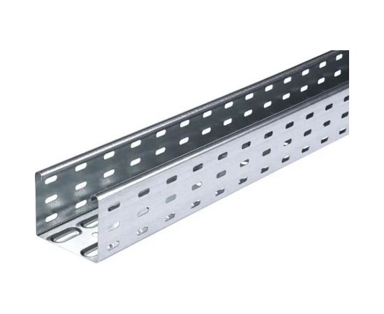 Кабельный перфорированный лоток OBO Bettermann LKS 810 FS RU, 85x100x3000 мм, 0,7 мм (аналог 80x100) 6835715_RU 