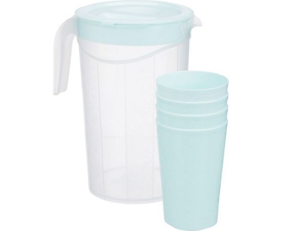 Набор Полимербыт кувшин 2,5 л, 6 стаканов, 0.4 л 431450100 