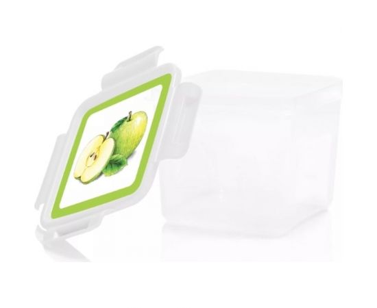 Контейнер Полимербыт ЛОК ДЕКОР квадратный, 0.9 л, свч 435720100 