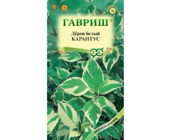 Семена ГАВРИШ Дерен белый Карантус 0.1 г 003624 