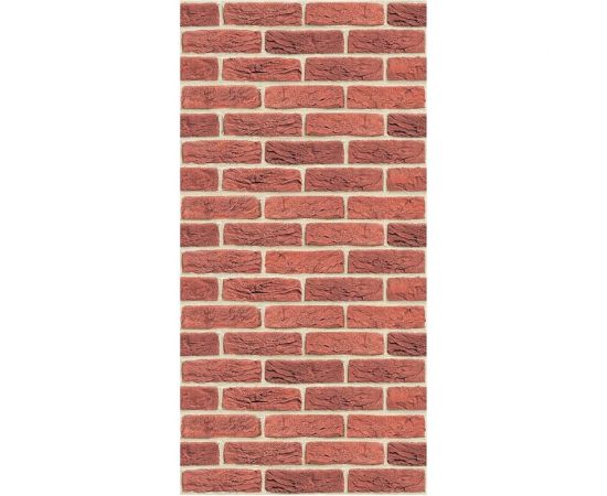 Плита LK фаспан, кирпичный №1005 вертикаль, 8 мм, (1200x800) о-1207486 