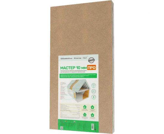 Хвойная изоляция ЖИВИГРОМЧЕ ЖивиТеплее Мастер Про, 7,2 м2 4815815001328 