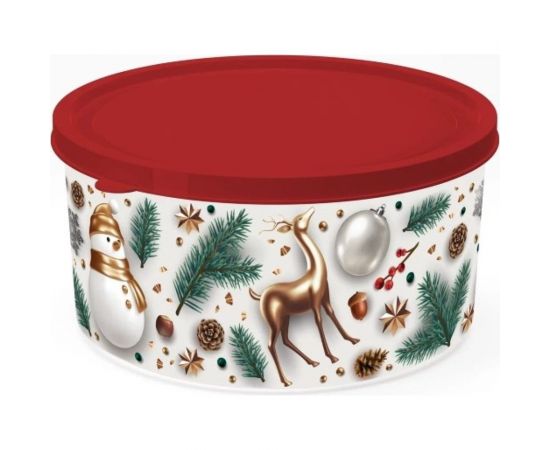 Контейнер Полимербыт круглый Сказочный лес 1.9 л 435179100 