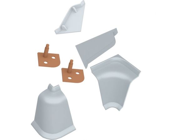 Комплект аксессуаров к LB 37 KORNER алюминий 210 20-37-9-210 