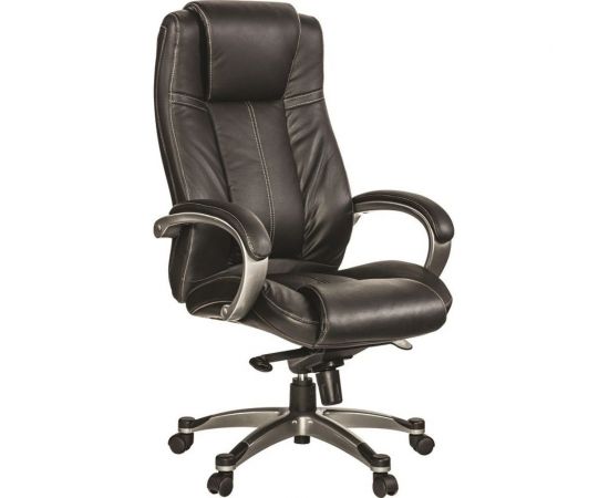 Кресло руководителя Easy Chair BNDp EChair-604 ML кожа черная, пластик 298405 