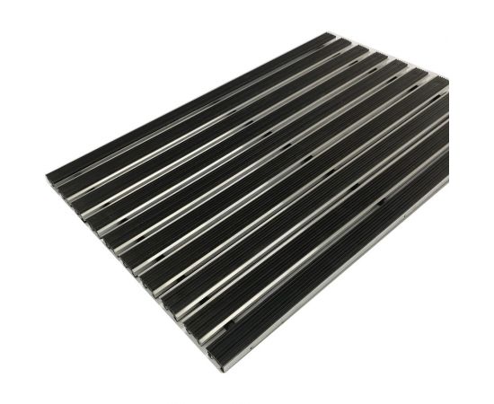 Грязезащитная придверная решетка ООО ПК ЦентрВход Эксперт резина, размер 390x590 мм 731EX001 