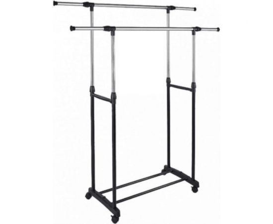 Вешалка HomieLand напольная DOM-5 раздвижная две перекладины 12 00-00015071 