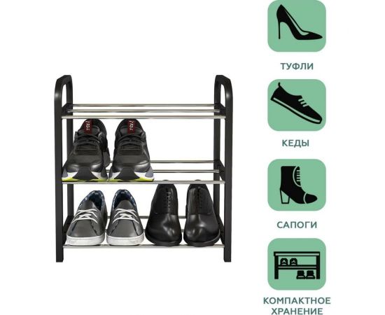 Полка для обуви HOMSU 3 яруса HOM-1124 – изображение 13