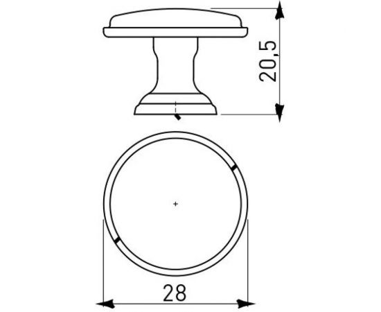 Ручка GTV CENTO, античная медь GZ-CENTO-1-14 – изображение 2