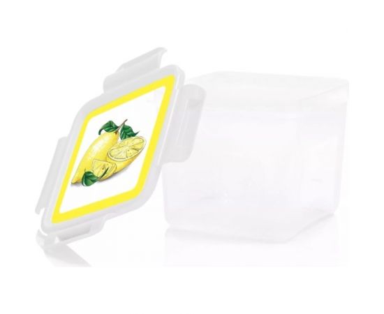 Контейнер Полимербыт ЛОК ДЕКОР квадратный, 0.9 л, свч 435720100 – изображение 2