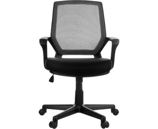 Кресло оператора Helmi HL-M02 Step ткань спинка сетка черная/сиденье TW черное 283156 – изображение 2