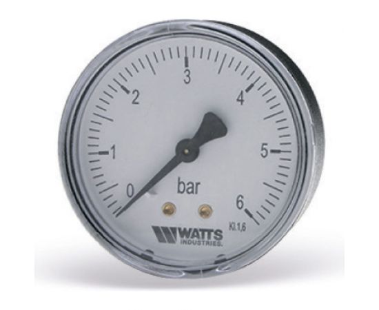 Аксиальный манометр Watts F+R100 0-16 bar, корпус 50 мм 10008094 – изображение 2