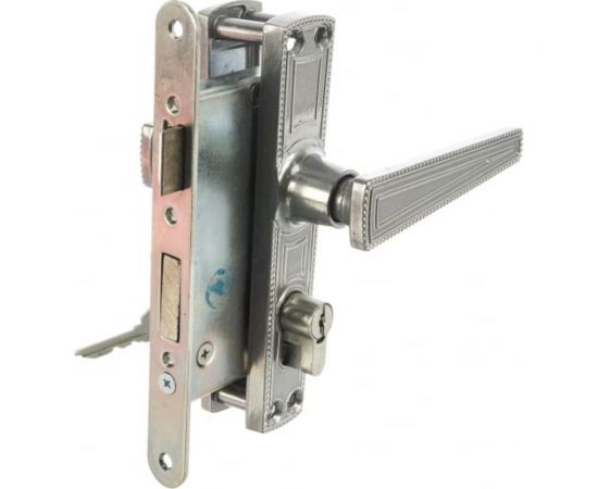 Врезной замок ЗЕНИТ Зенит-ЗВ4-3.01 черный 19716 – изображение 2