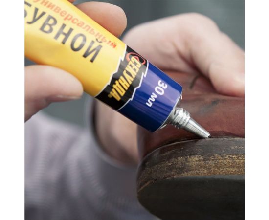 Обувной клей Секунда 30 мл, водостойкий, шоу-бокс 403-227 – изображение 3