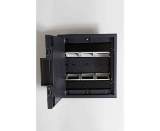 Люк на 6 постов SPL 45x45, металл/ пластик, с пластиковой коробкой, IP40 300007 – изображение 3