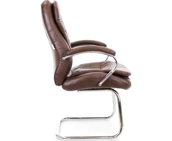 Кресло Everprof Valencia CF экокожа коричневый EP-valencia CF PU brown – изображение 3