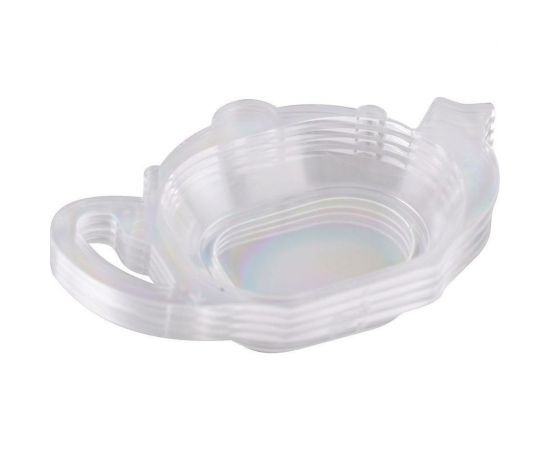 Набор подставок для чайных пакетиков МУЛЬТИДОМ 4 шт 11х7 см 6 цветов МП76-2 – изображение 3