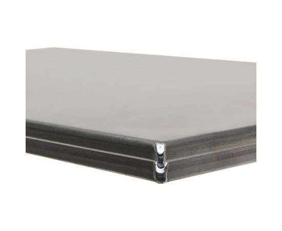 Противень ООО ЦЕНТР ПИЩЕВОГО ОБОРУДОВАНИЯ 4 борта, 400x600x20, алюминий 1,5 мм 02-А4Б-40-60-2 – изображение 3