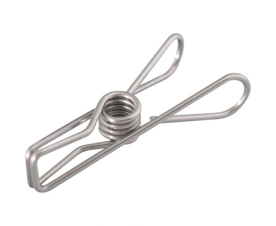 Металлические прищепки для белья МУЛЬТИДОМ набор 10 шт NEW VL75-17 – изображение 4