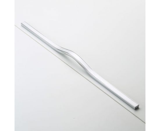 Алюминиевая мебельная ручка GTV/хром DOPPIO L-416 UA-DOPPIO416-01 – изображение 4