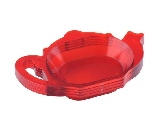 Набор подставок для чайных пакетиков МУЛЬТИДОМ 4 шт 11х7 см 6 цветов МП76-2 – изображение 4