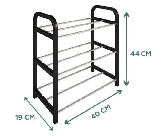Полка для обуви HOMSU 3 яруса HOM-1124 – изображение 4