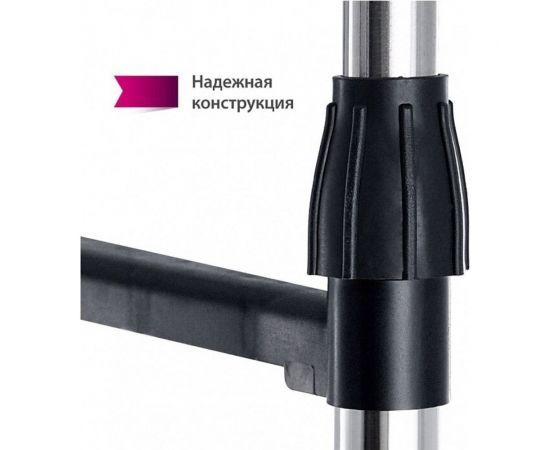 Вешалка HomieLand напольная DOM-5 раздвижная две перекладины 12 00-00015071 – изображение 5