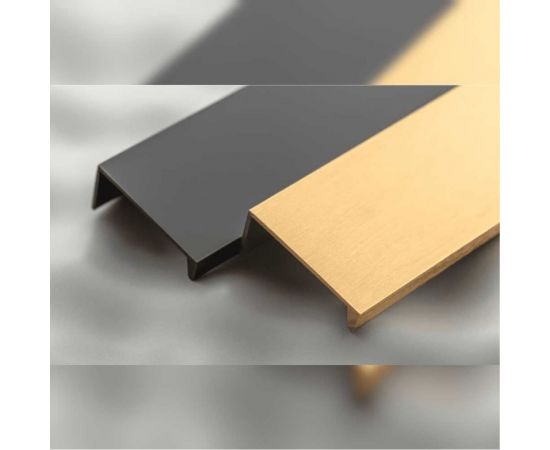 Алюминиевая мебельная ручка GTV HEXI 320мм/360мм, антрацит UA-HEXI-320-60 – изображение 6