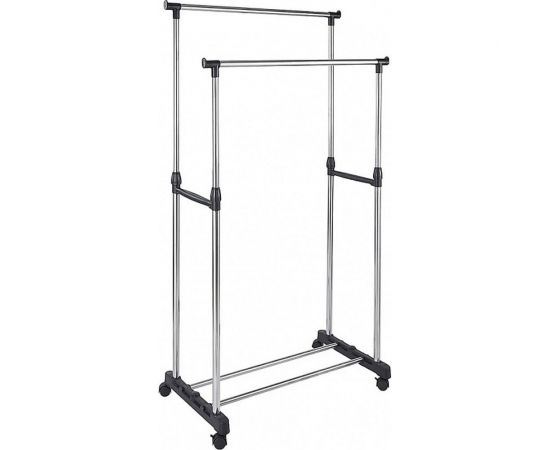 Вешалка HomieLand напольная DOM-5 раздвижная две перекладины 12 00-00015071 – изображение 6
