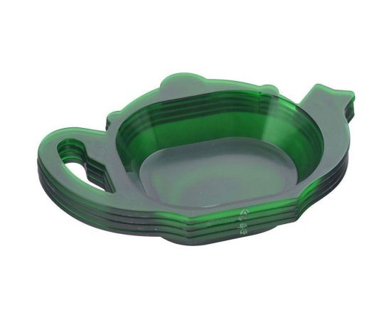 Набор подставок для чайных пакетиков МУЛЬТИДОМ 4 шт 11х7 см 6 цветов МП76-2 – изображение 6