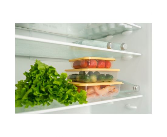 Комплект прямоугольных контейнеров для СВЧ ПОЛИМЕРБЫТ КАСКАД 0.7 л, 1.2 л, 2.2 л 3 шт 4359003 – изображение 6