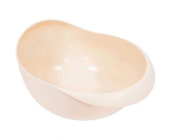 Чаша-дуршлаг ОНЕСТ большая бежевый ЧБП-01 Беж 