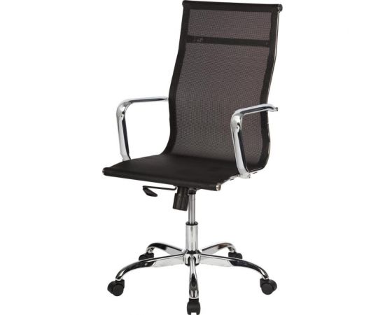 Кресло для руководителя Easy Chair 710 T черное, сетка, металл 1127792 