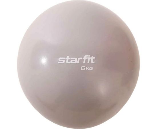 Медбол Starfit GB-703 6 кг, тепло-серый пастель УТ-00018933 