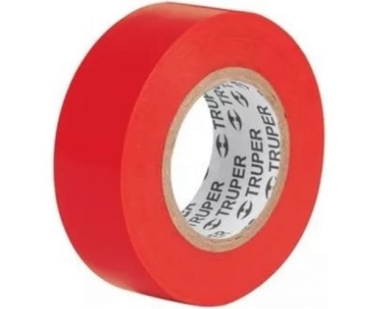 Изолента Truper акрил, 9 м, ширина 19 мм, красная M-22R 13513 