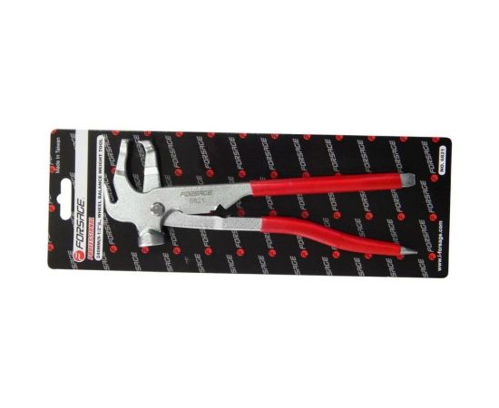 Пассатижи для балансировочных грузов Forsage 240мм 3996 F-6821 