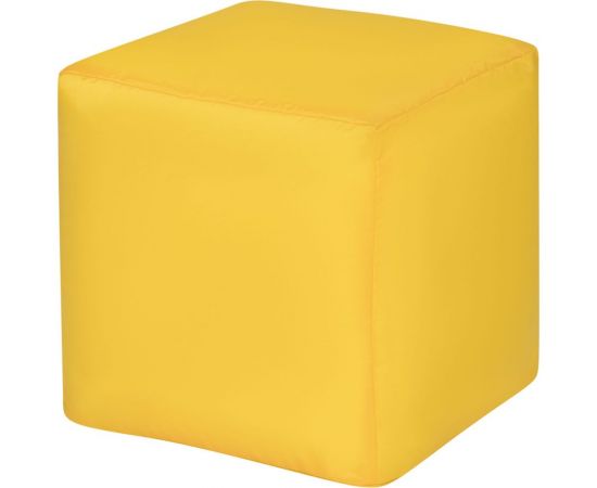 Пуфик DreamBag куб желтый оксфорд 3900801 
