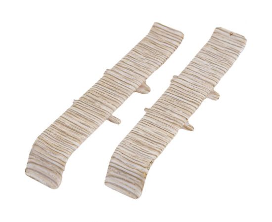 Соединитель для плинтуса DECONIKA (85 мм; 418 Дуб жемчужный; 2 шт.) Д-П85-С-Ф2 418 ДУБ ЖМЧ 