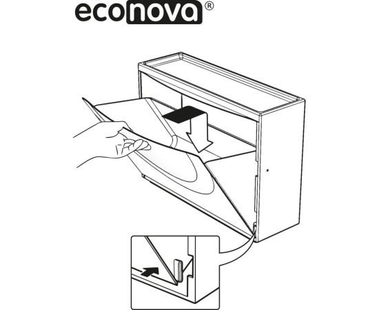 Обувница Econova 512х185х380 мм, черный 434218313 – изображение 15