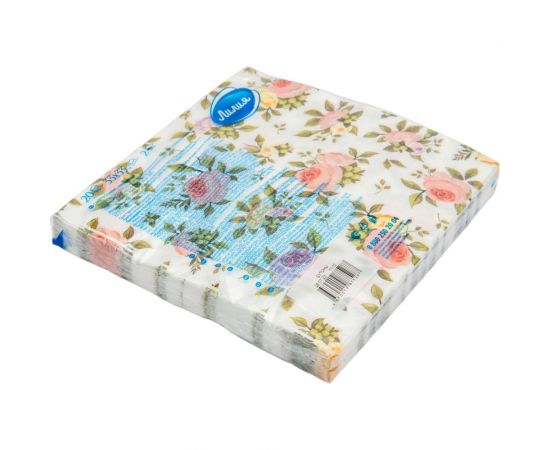 Салфетки бумажные 33x33 Бутоны 2слоя 20листов Лилия 5287 – изображение 2