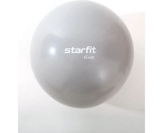 Медбол Starfit GB-703 6 кг, тепло-серый пастель УТ-00018933 – изображение 2