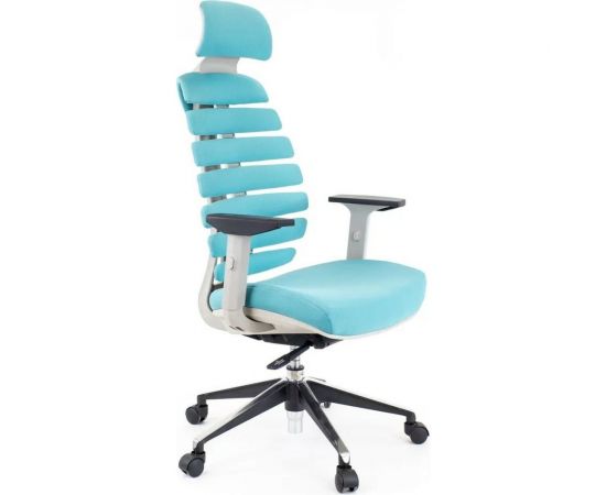 Кресло Everprof Ergo Grey ткань бирюзовый EP-Ergo Fabric Тurqoise – изображение 2