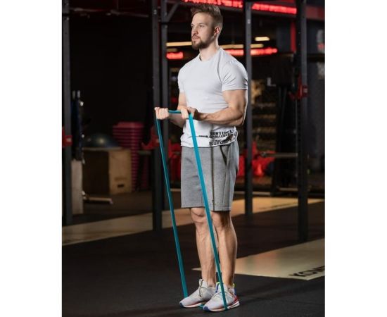 Ленточный эспандер для кросс-тренинга ES-803 11-36 кг, 208x2,9 см, синий Starfit УТ-00020249 – изображение 3