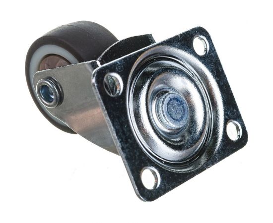 Поворотное колесо Brante 24 мм с подшипником серая резина 107164 – изображение 3