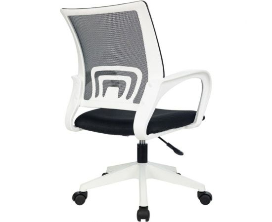 Кресло Easy Chair vb_echair-396w lt сетка/ткань черный пластик белый 1776392 – изображение 4