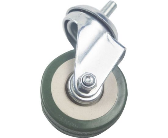 Поворотное колесо Brante 50 мм, на штыре, серая резина 104212 – изображение 4