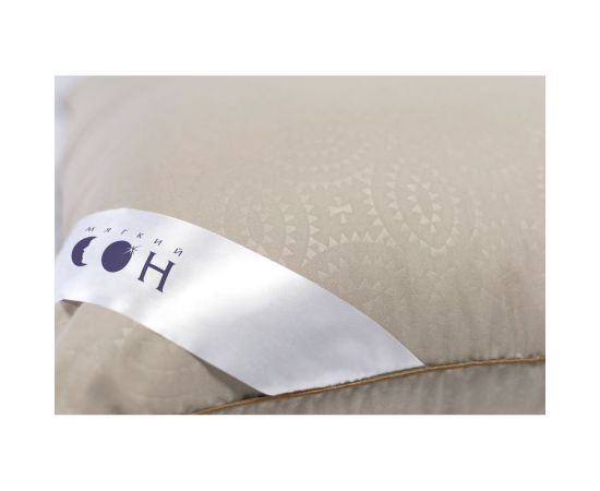 Подушка Мягкий сон Mokko 70x50 бежевый ПО_М-6415у – изображение 5