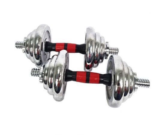 Разборные гантели с грифом URM 50 кг (2шт х 25 кг) B00123 – изображение 5